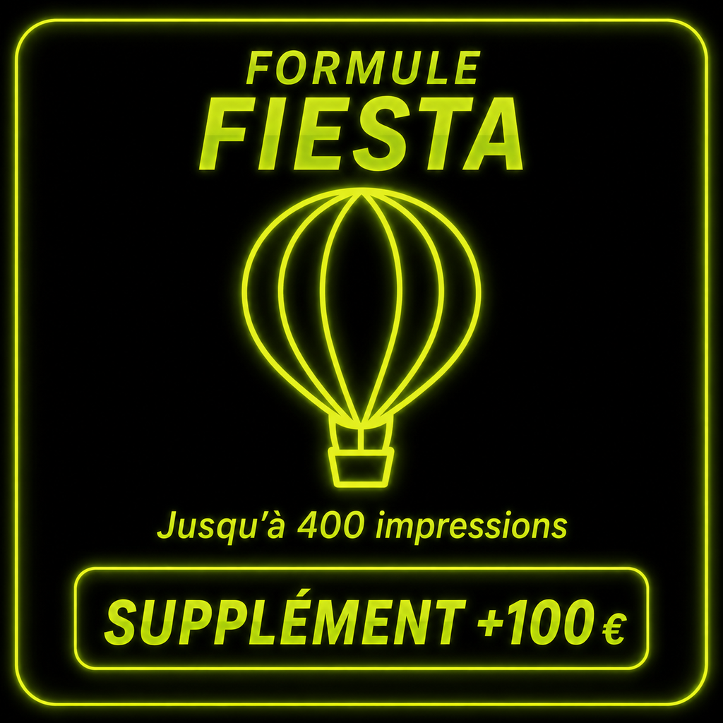 Formule Fiesta – 400 impressions